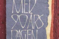 Kort - mormor 90 år